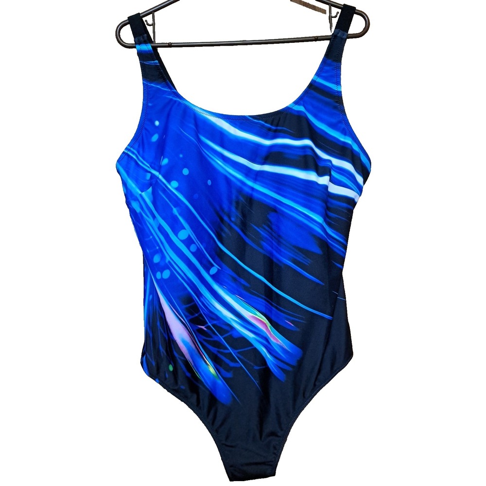 Women's One Piece Polyester/Spandex Swimsuit XL NWOT